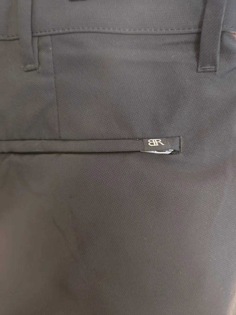 Banana Republic Mens Black Performance Tech Chinos 40x30 (Fits 40x27)